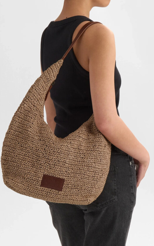 Soleambg Bag, Raffia - Beige - ONE SIZE