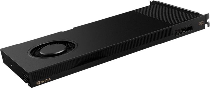 NVIDIA RTX PRO 4000 Skjermkort - 24GB GDDR7 RAM, PCIe 5.0 x16, Blackwell