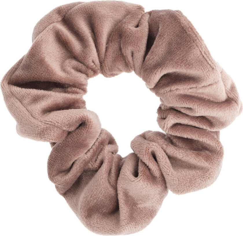 Velvet Scrunchie Warm Taupe - 1 pcs