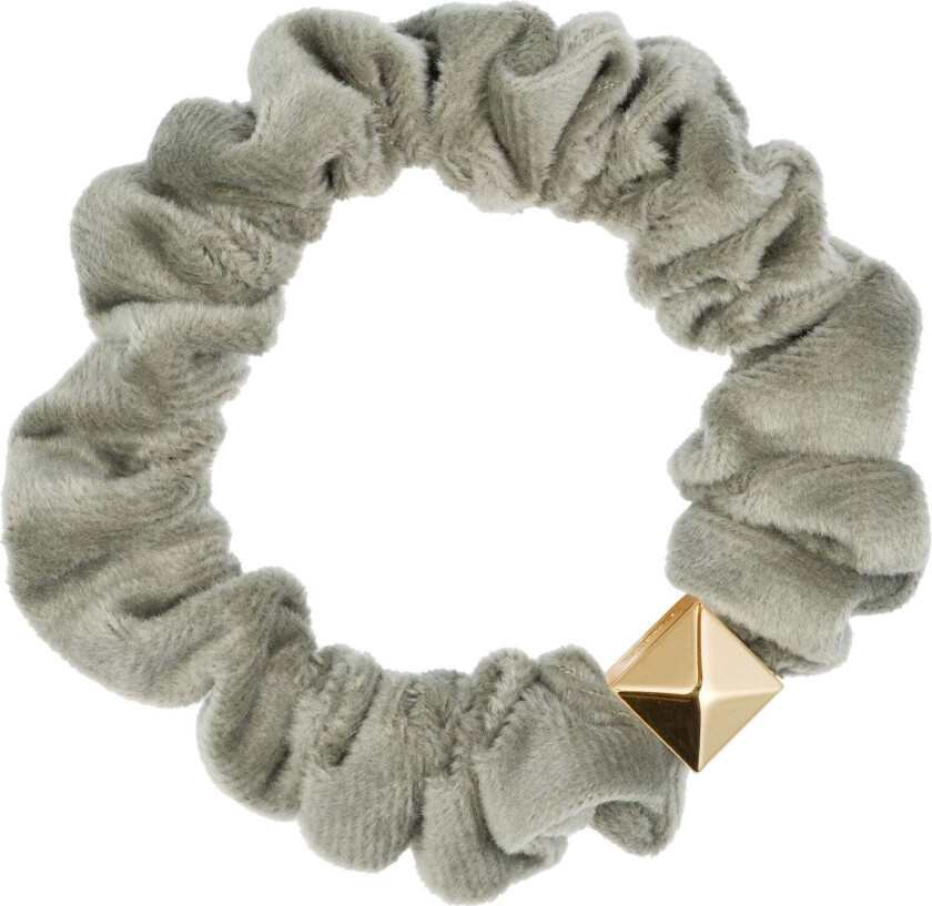 Velvet Mini Scrunchie Milieu Green - 1 pcs