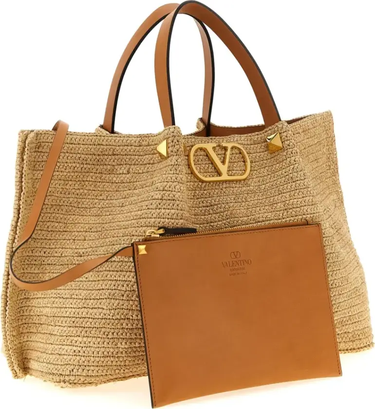 Dame, Vesker, Beige, ONE SIZE