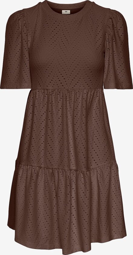 Kjole jdyCarla Cathinka S/S Dress - Natur