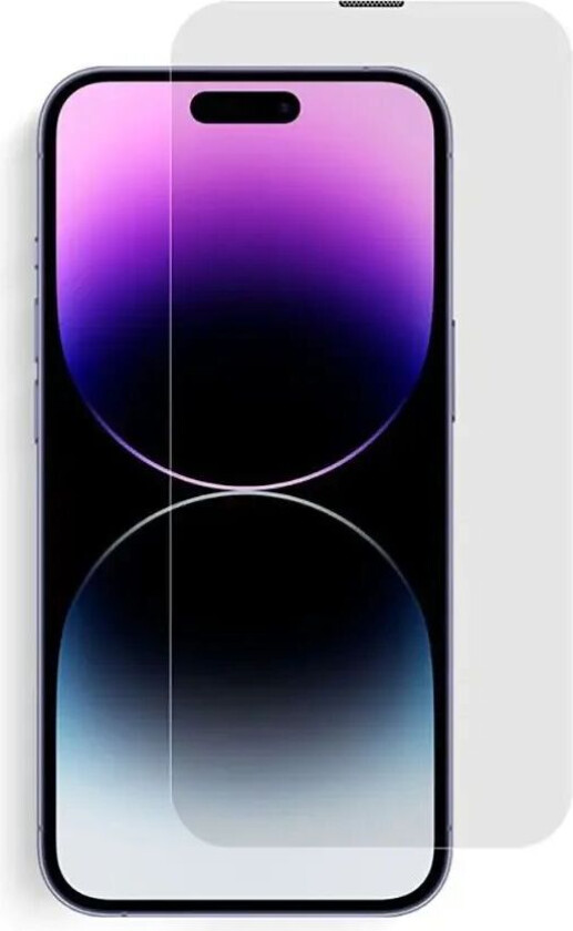 iPhone 14 Pro Beskyttelsesglass - Case Friendly - 2 Pack - Gjennomsiktig