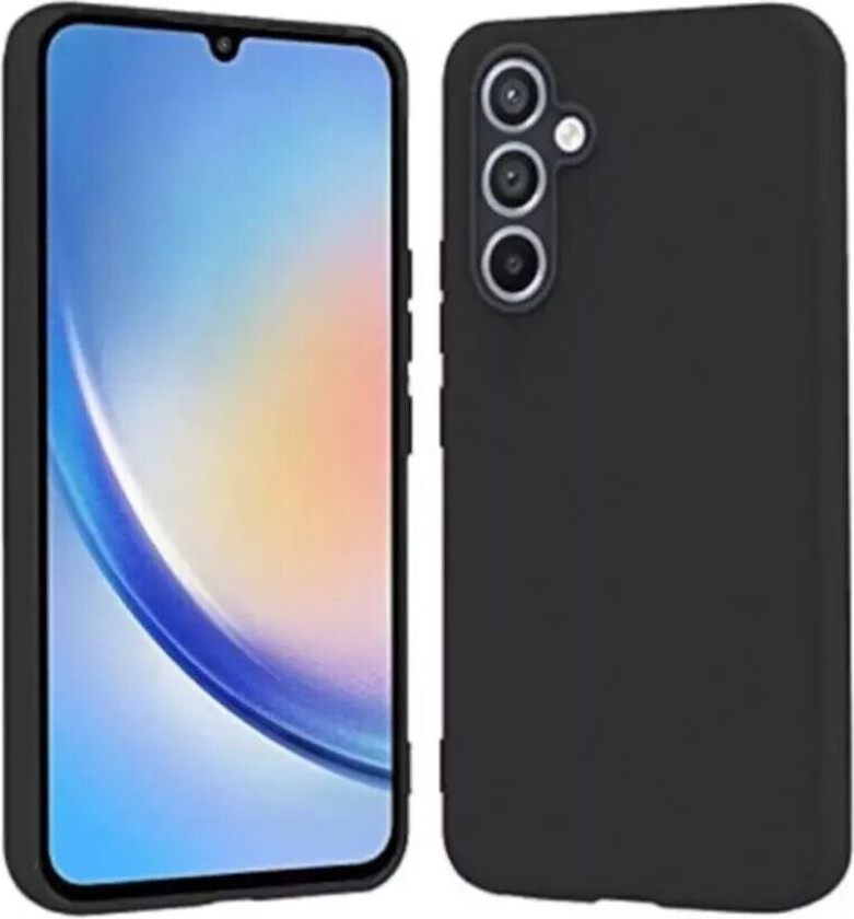 4smarts Samsung Galaxy A54 (5G) 4Smarts Liquid Silikone Deksel CUPERTINO - Svart