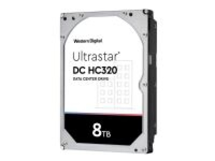 WD Ultrastar DC HC320 HUS728T8TL5204 - 8TB - Harddisk - 0B36400 - SAS3 - 3.5"
