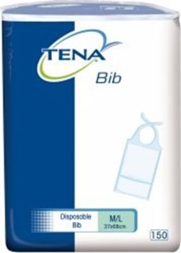 Tena Smekke Bibs, Str M/L, 37 x 68 cm, 150 stk.