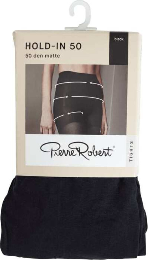Hold-In 50 Den 44-48 Black Pierre Robert