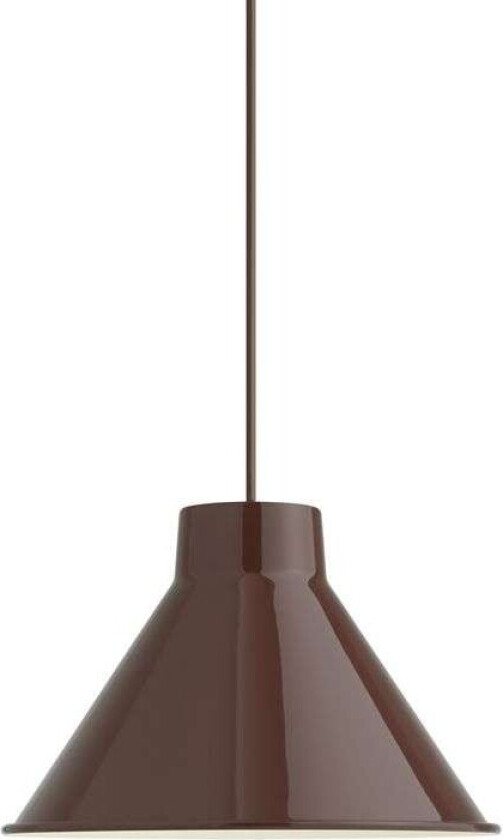 Top taklampe Ø28 cm Dyp rød