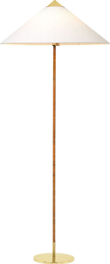 9602 Floor Lamp Canvas/Brass