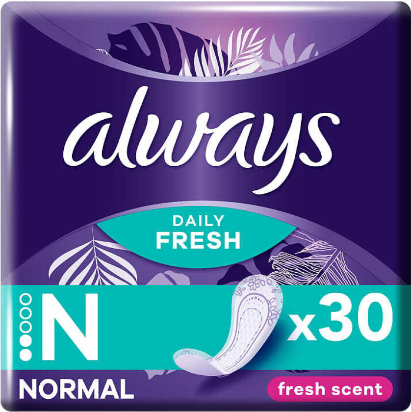 Always Truseinnlegg Normal Fresh 30stk