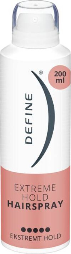 Define Hairspray Extreme Hold 200ml