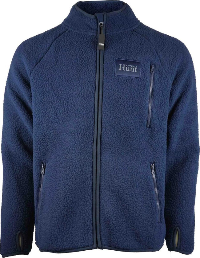Unisex AFTER Hunt Fleece Jacket Dark Blue