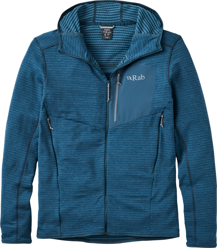 Men's Ascendor Light Hoody Tempest Blue