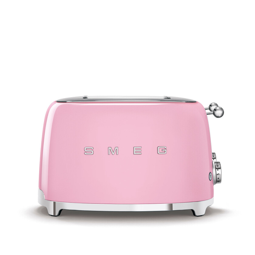 SMEG Brødrister Pastellrosa 4x4 Tsf03pkeu