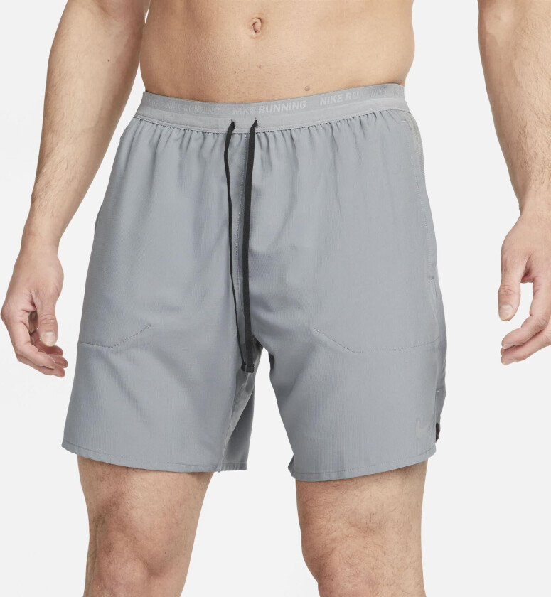 Dri-Fit Stride 7" Running Shorts Herre Smoke Grey/Black S