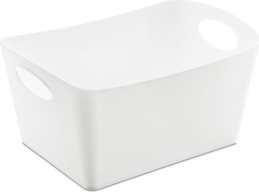 Boxxx oppbevaringsboks S 1 l Recycled white