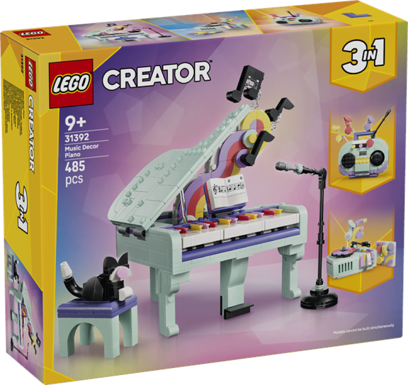 Creator 31392 Dekorativt flygel med katt