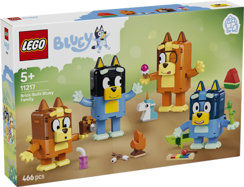 Bluey 11217 Bygg Bluey-familien