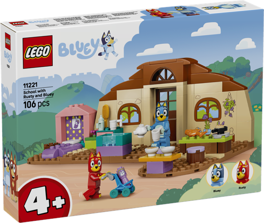 Bluey 11221 Skolen til Rusty og Bluey