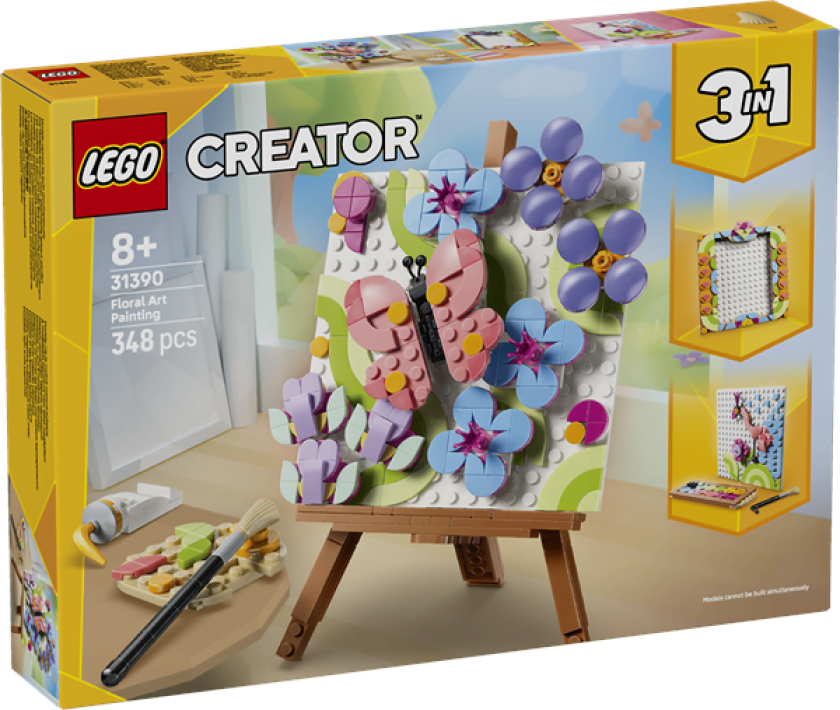 Creator 31390 Dekorativt blomstermaleri
