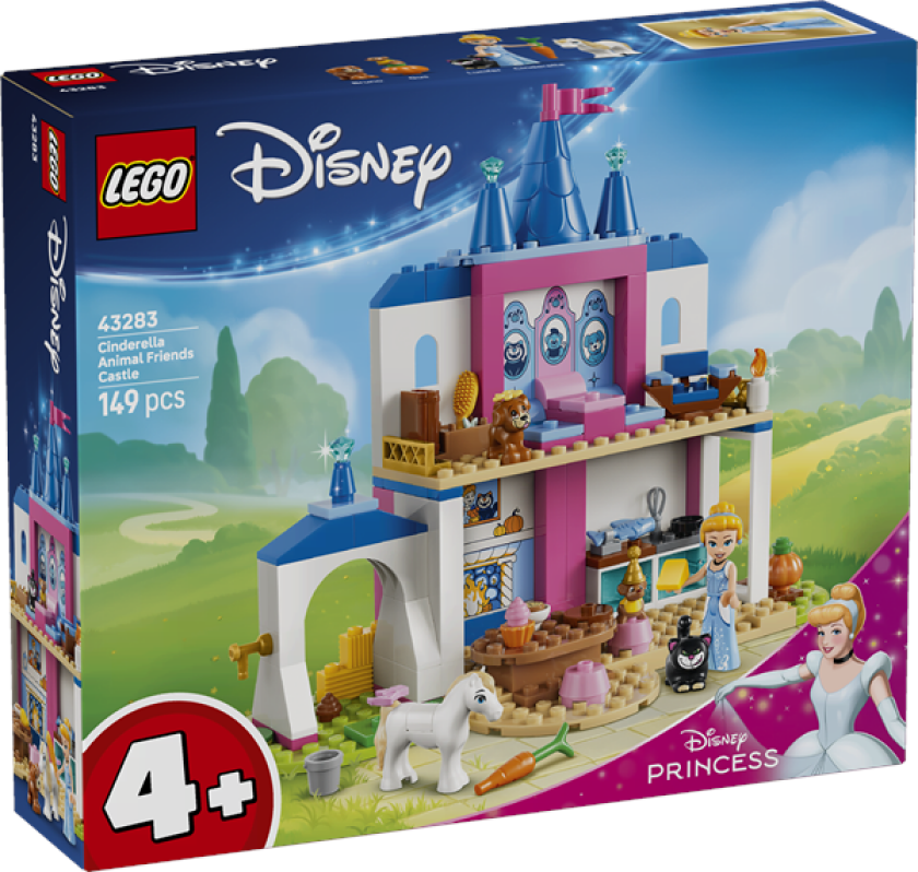 Disney 43283 Slott med Askepott og dyrevennene