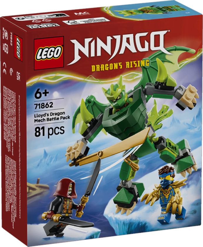 Ninjago 71862 Stridspakke med Lloyds dragerobot