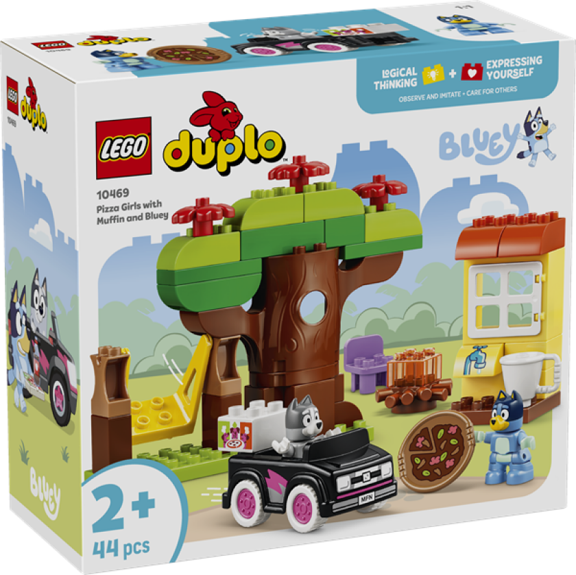 DUPLO 10469 Pizzajenter med Muffin og Bluey