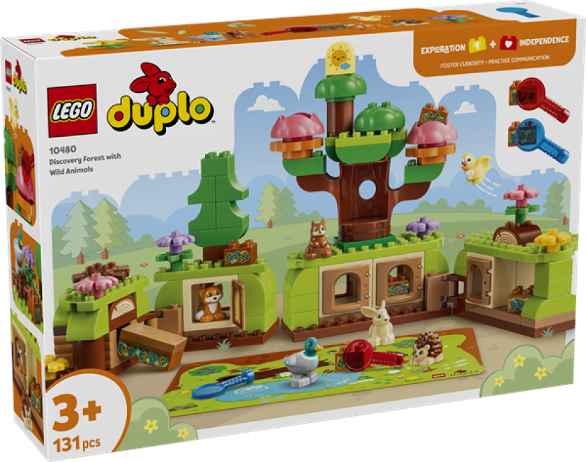 DUPLO 10480 Spennende skog med ville dyr