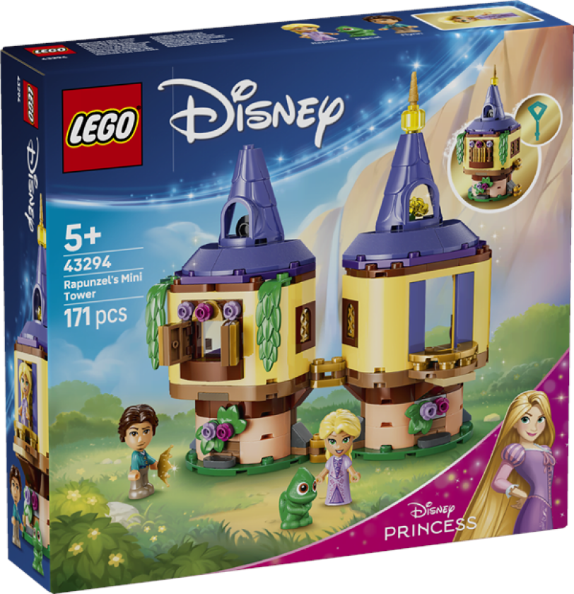Disney 43294 Rapunsels miniatyrtårn