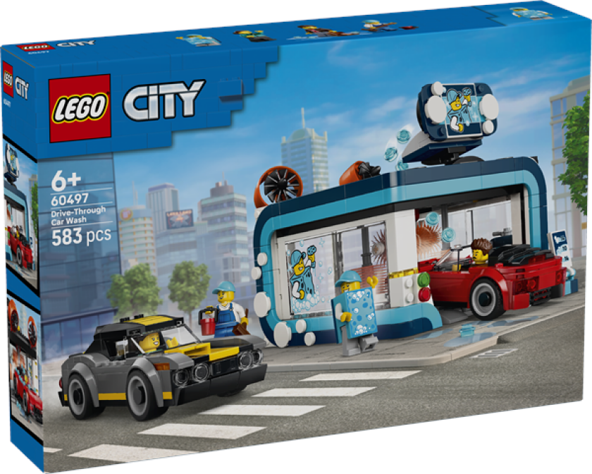 City 60497 Bilvask med biler