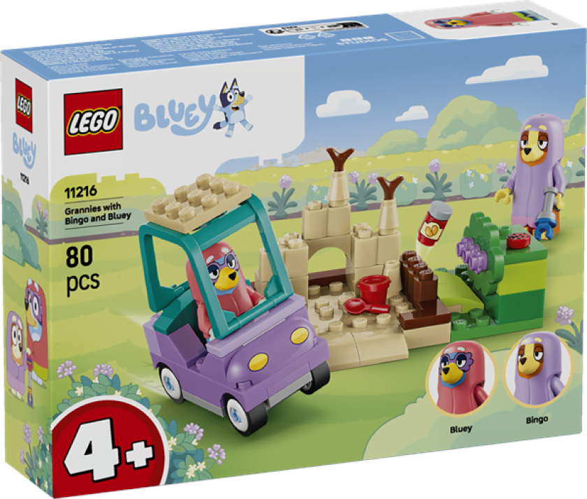 Bluey 11216 Bestemødrene Bingo og Bluey