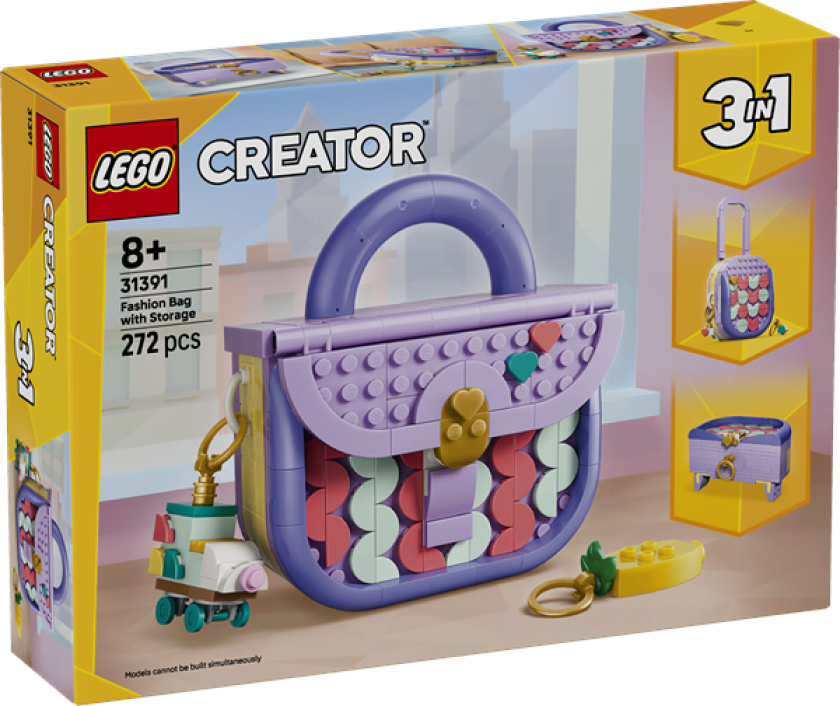 Creator 31391 Trendy veske med oppbevaringsplass