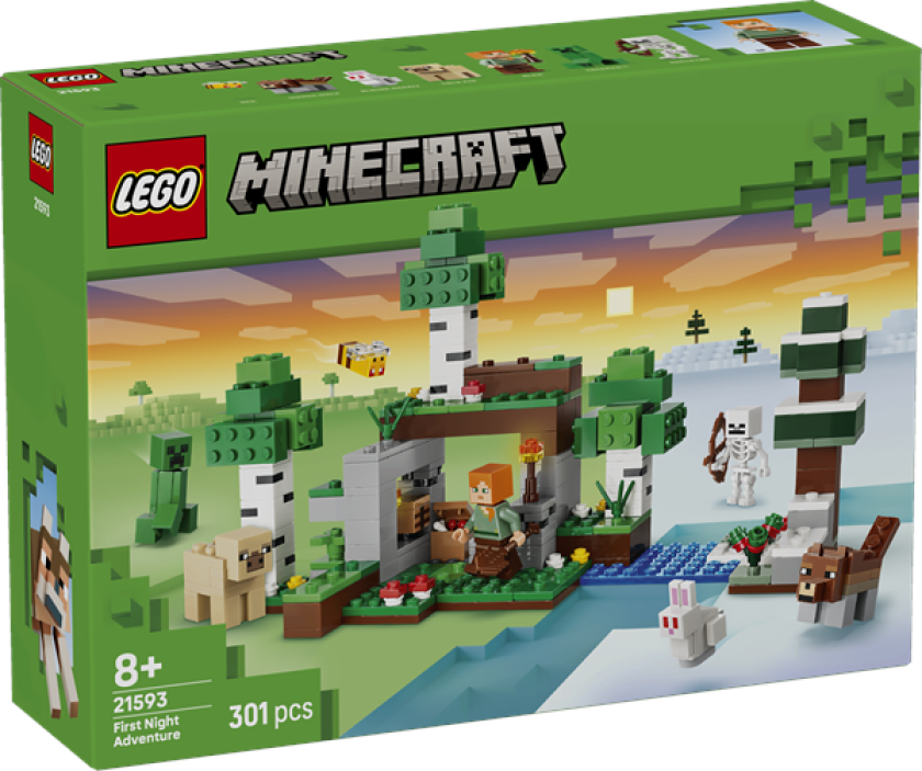 Minecraft 21593 Eventyr den første natten