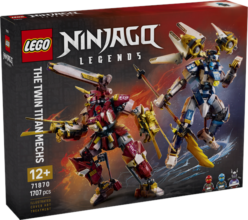 Ninjago 71870 Titan-tvillingroboter