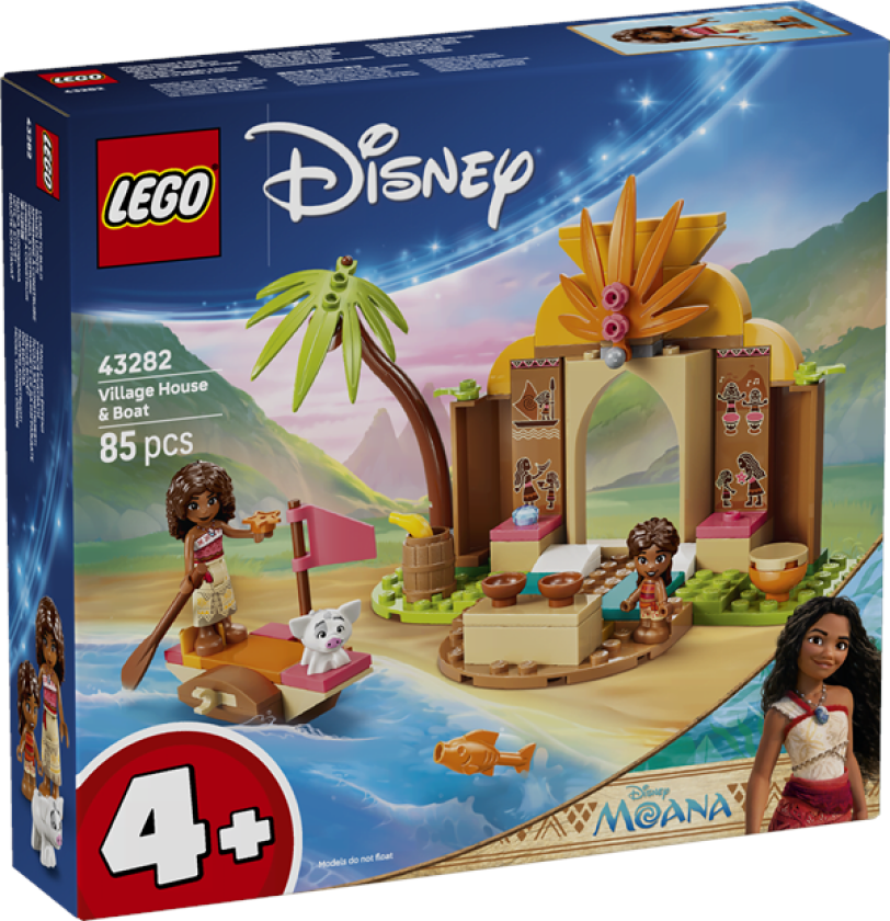 Disney 43282 Landsbyhus og båt