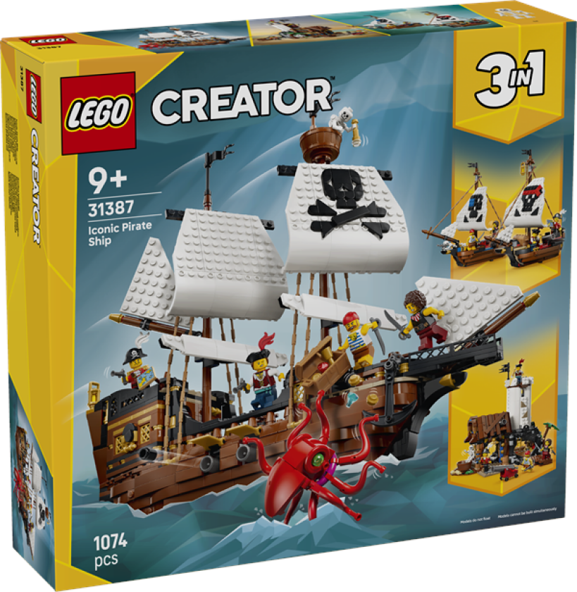 Creator 31387 Ikonisk sjørøverskute