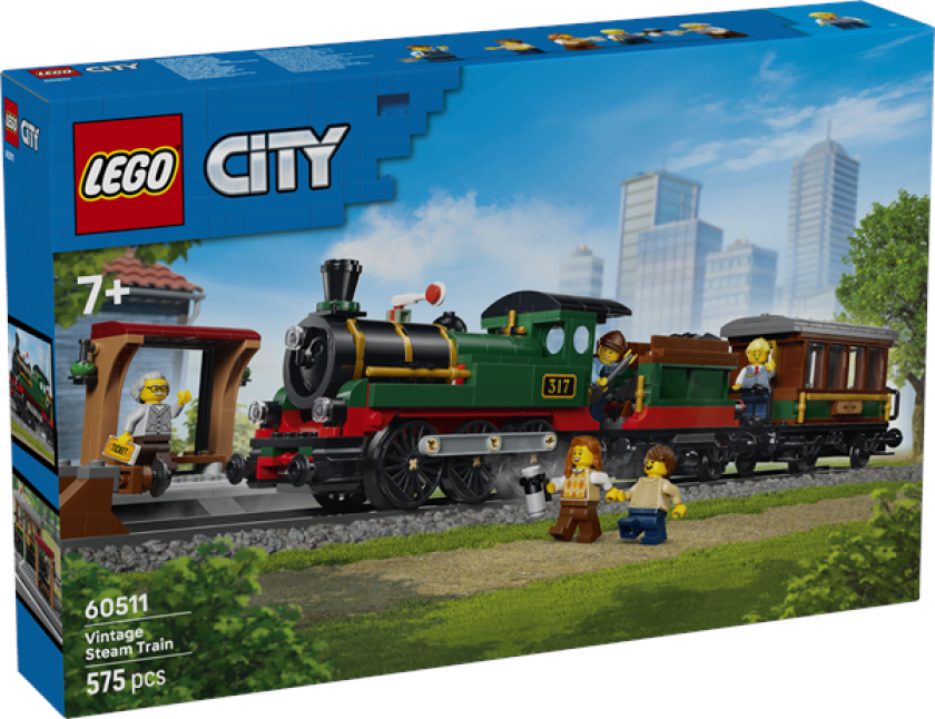 City 60511 Gammeldags damptog