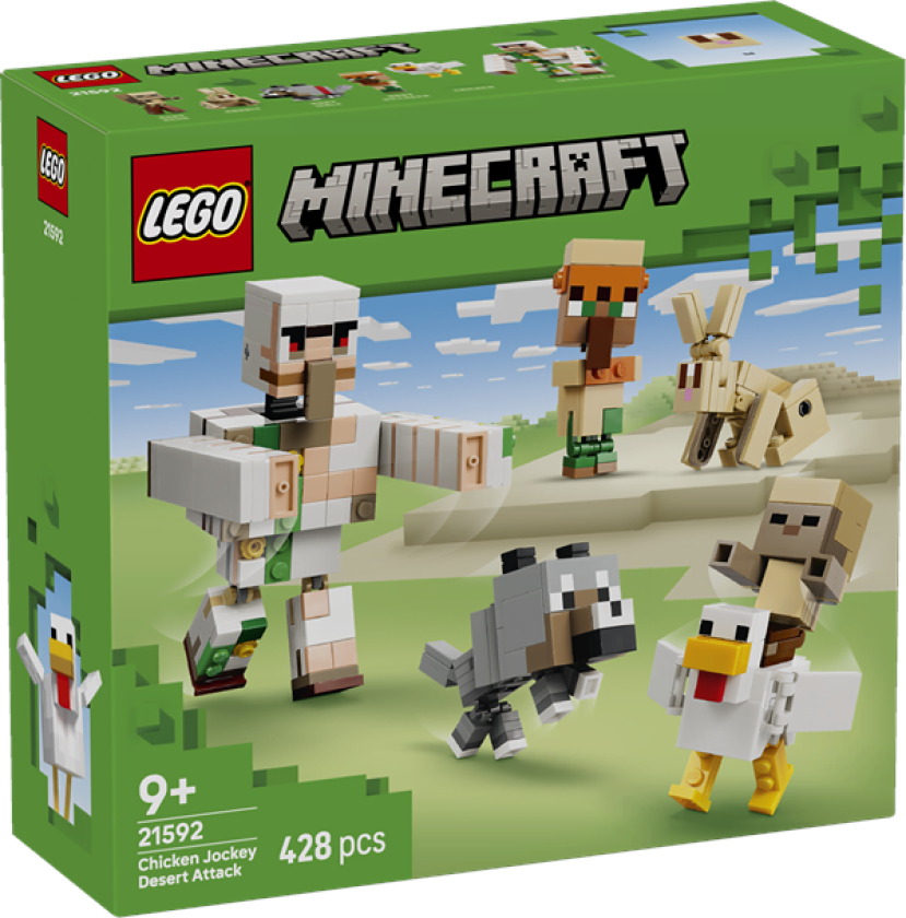 Minecraft 21592 Ørkenangrep med hønse-jockey