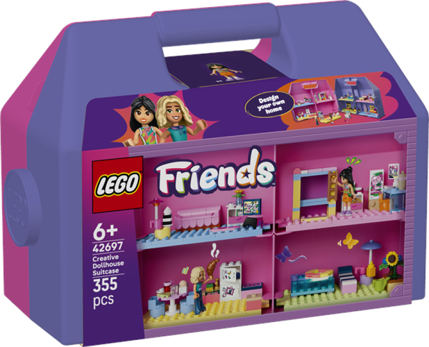 Friends 42697 Kreativ koffert med dukkehus