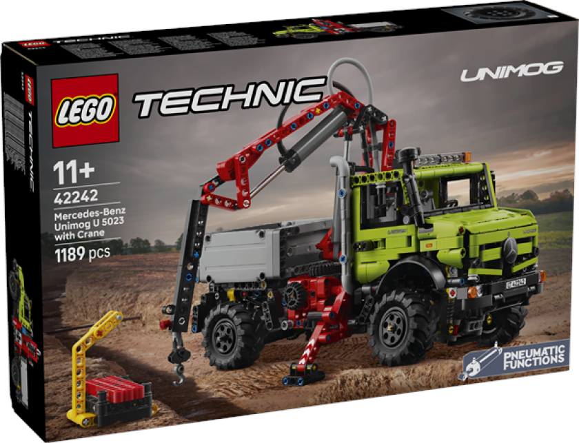 Technic 42242 Mercedes-Benz Unimog U 5023 med kran