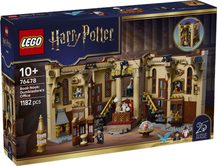 Harry Potter 76478 Bokstøtter: Humlesnurrs kontor