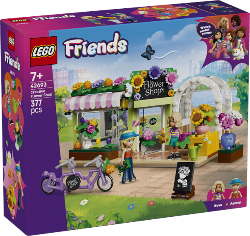Friends 42693 Kreativ blomsterbutikk