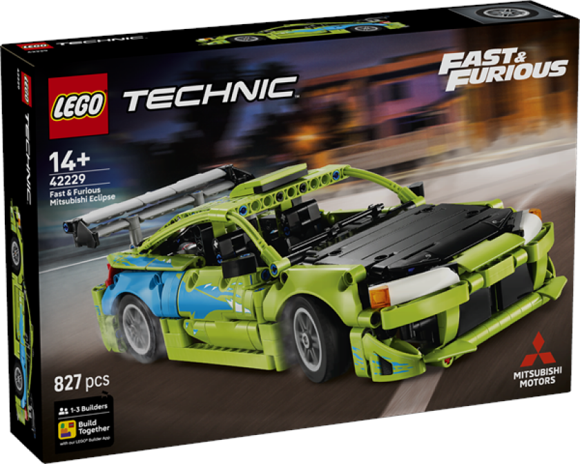 Technic 42229 Fast and Furious Mitsubishi Eclipse-bil