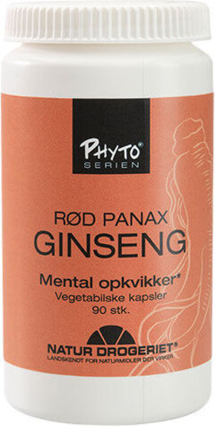 Panax Ginseng Rød 400mg