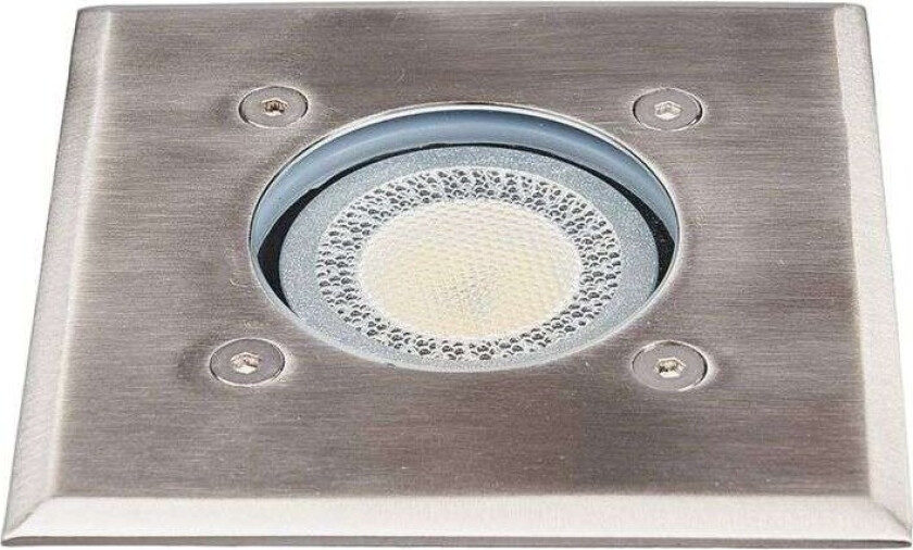 Kantet bakkespot Insa av rustfritt stål, IP67