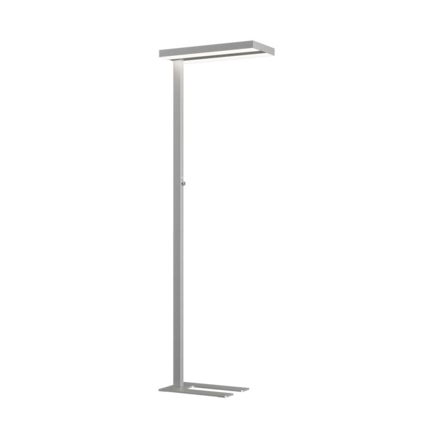 Logan Basic LED-gulvlampe 4 000 K dimbar sølv