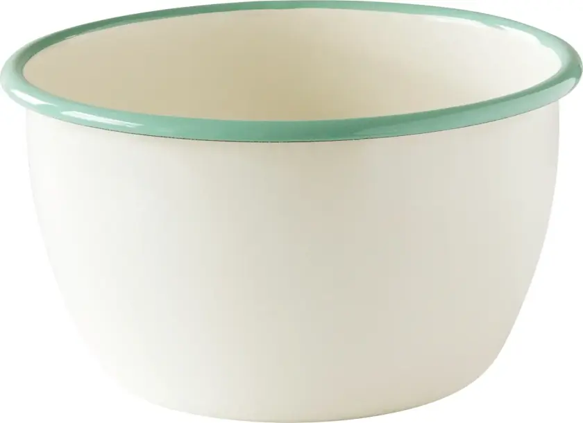 Kockums bolle Cream lux-grønn, Ø18 cm