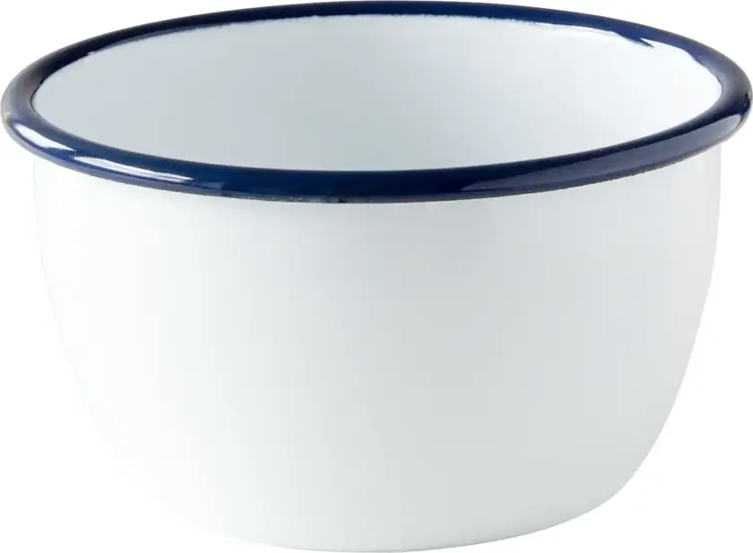 Kockums bolle Kockums white-blå, Ø14 cm