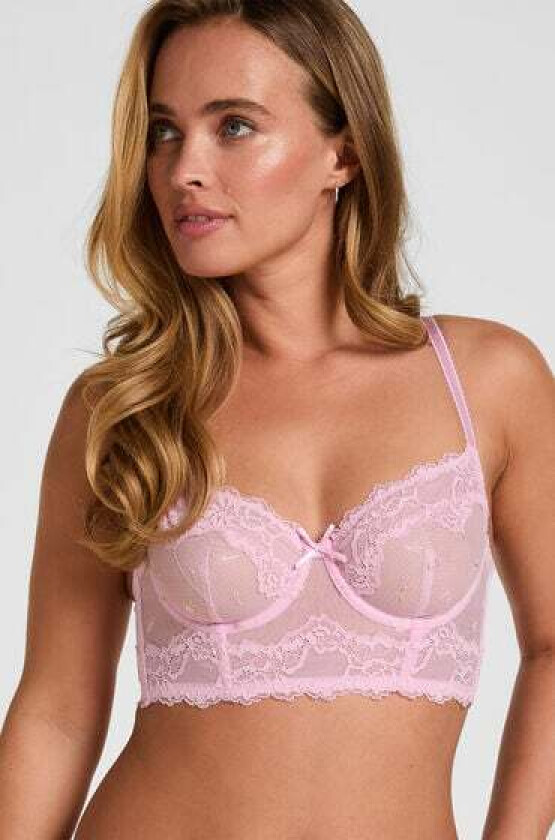Longline Bøyle-BH Uten Polstring Camellia Rosa