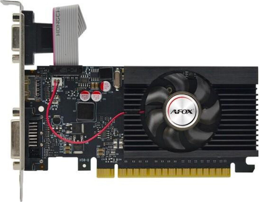 Bilde av GeForce GT710 4GB DDR3 Skjermkort, 64-bit, DVI/HDMI/VGA, Low Profile